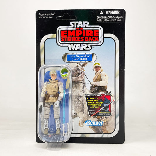 Vintage Hasbro Star Wars Vintage Collection Carded VC095  Luke Skywalker (Hoth Outfit) 2011 - Hasbro Vintage Collection