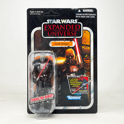 Vintage Hasbro Star Wars Vintage Collection Carded VC096 Darth Malgus - KOTOR (2012) Unpunched - The Vintage Collection Hasbro Star Wars