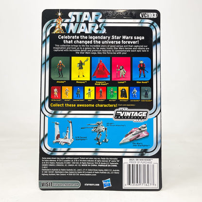 Vintage Hasbro Star Wars Vintage Collection Carded VC103 Obi-Wan Kenobi - Clone Wars (2012) - Hasbro Vintage Collection