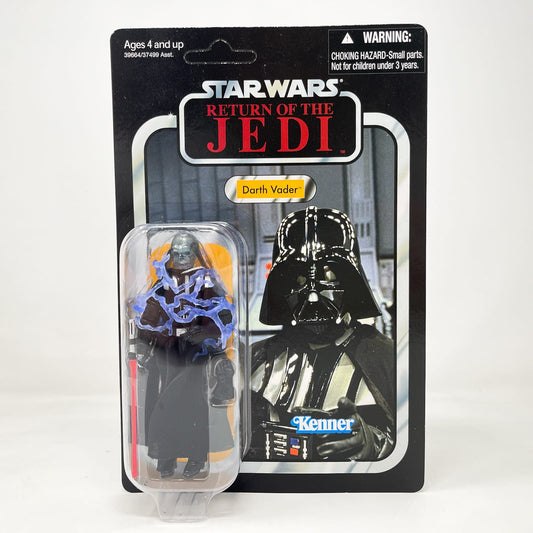 Vintage Hasbro Star Wars Vintage Collection Carded VC115 Darth Vader (Force Lightning - ROTJ) - The Vintage Collection Hasbro Star Wars