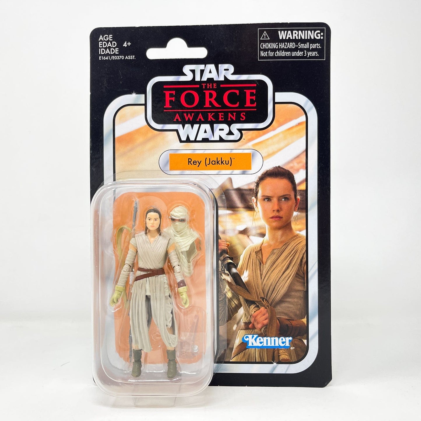 Vintage Hasbro Star Wars Vintage Collection Carded VC116 Rey - Jakku (TFA) - The Vintage Collection Hasbro Star Wars