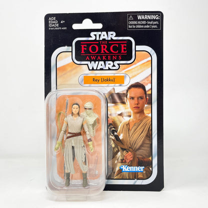 Vintage Hasbro Star Wars Vintage Collection Carded VC116 Rey - Jakku (TFA) - The Vintage Collection Hasbro Star Wars
