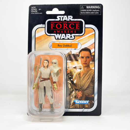 Vintage Hasbro Star Wars Vintage Collection Carded VC116 Rey - Jakku (TFA) - The Vintage Collection Hasbro Star Wars