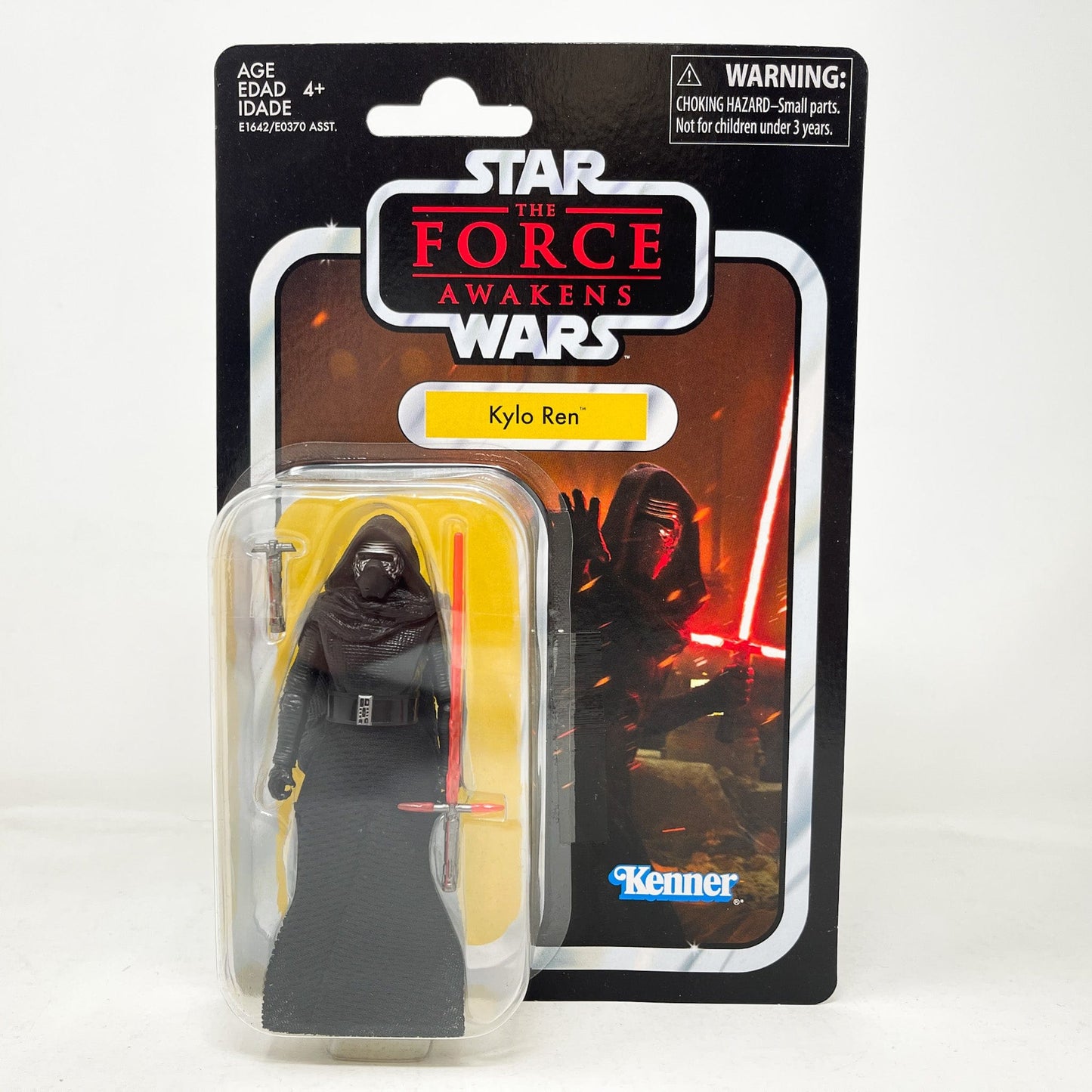 Vintage Hasbro Star Wars Vintage Collection Carded VC117 Kylo Ren - TFA (2017) Canadian - The Vintage Collection Hasbro Star Wars