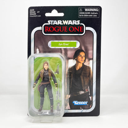 Vintage Hasbro Star Wars Vintage Collection Carded VC119 Jyn Erso - Rogue One (2017) - The Vintage Collection Hasbro Star Wars