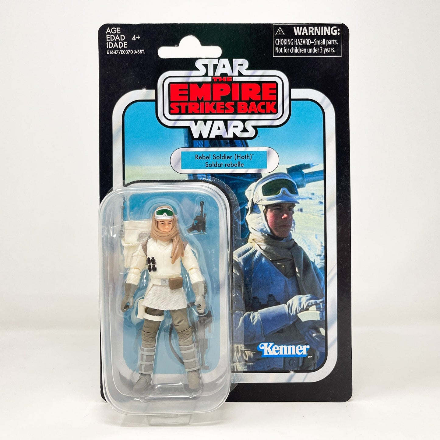 Vintage Hasbro Star Wars Vintage Collection Carded VC120 Hoth Rebel Soldier 2017 - The Vintage Collection Hasbro Star Wars