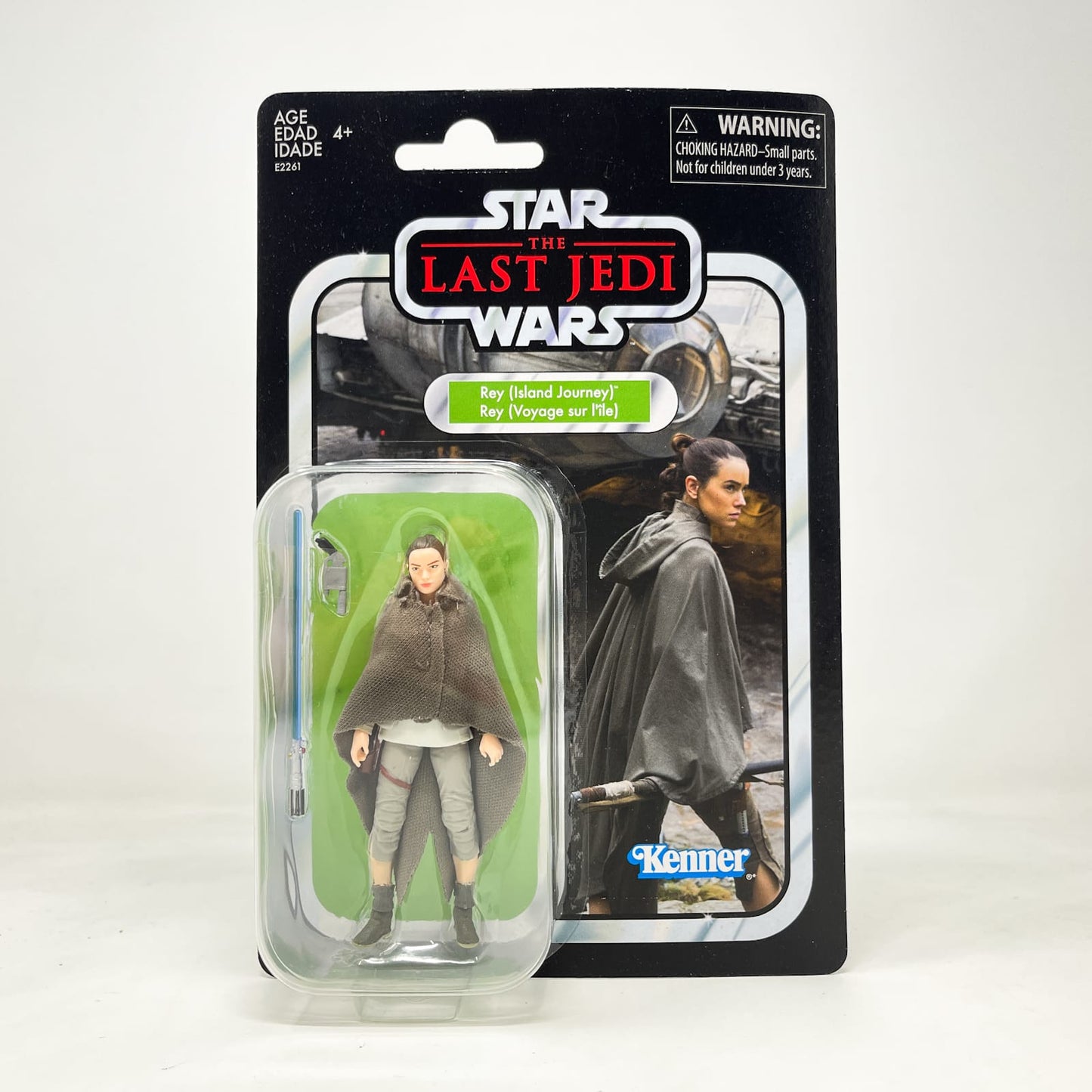 Vintage Hasbro Star Wars Vintage Collection Carded VC122 Rey (Island Journey) 2018 - Habsro Vintage Collection