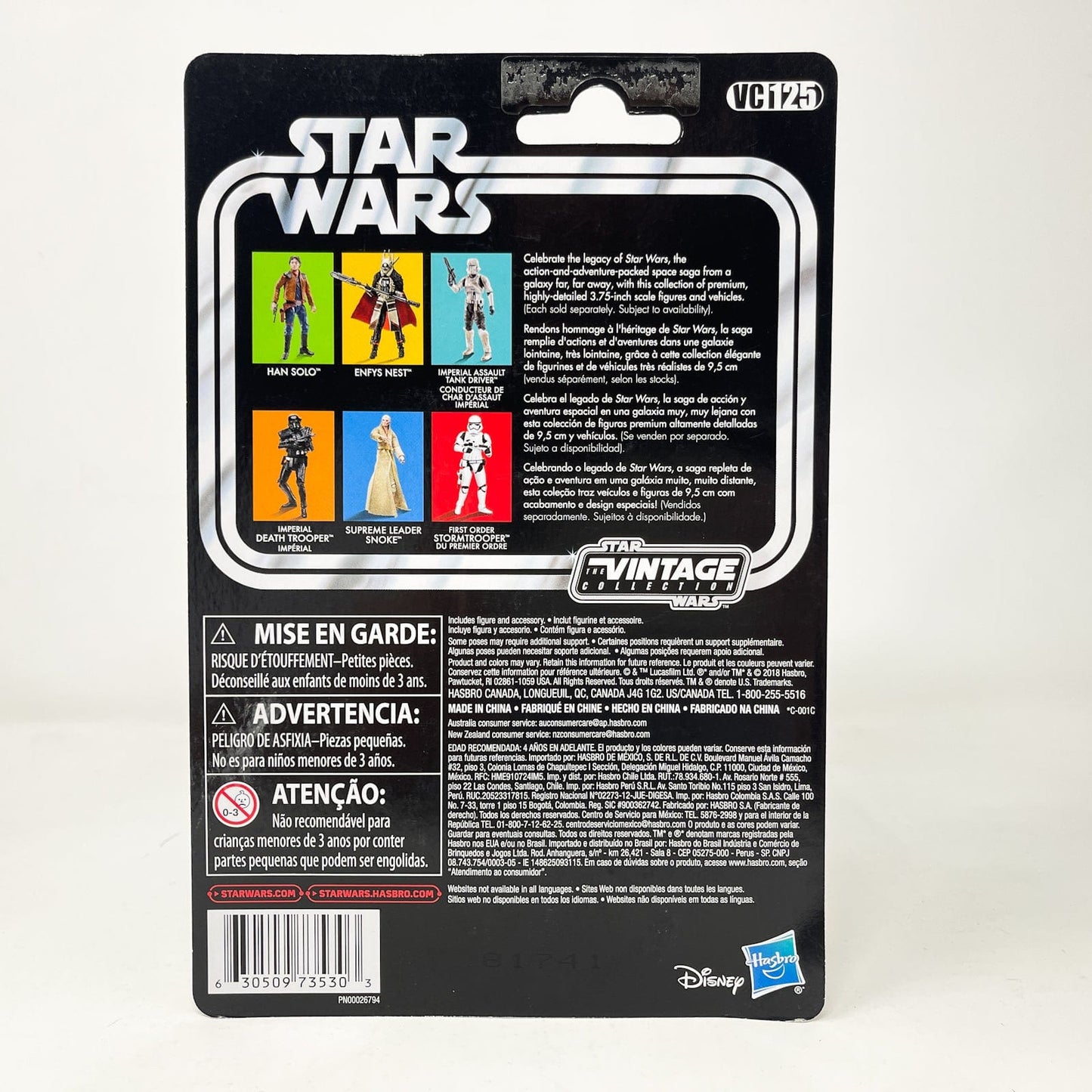 Vintage Hasbro Star Wars Vintage Collection Carded VC125 Enfys Nest - The Vintage Collection Hasbro Star Wars