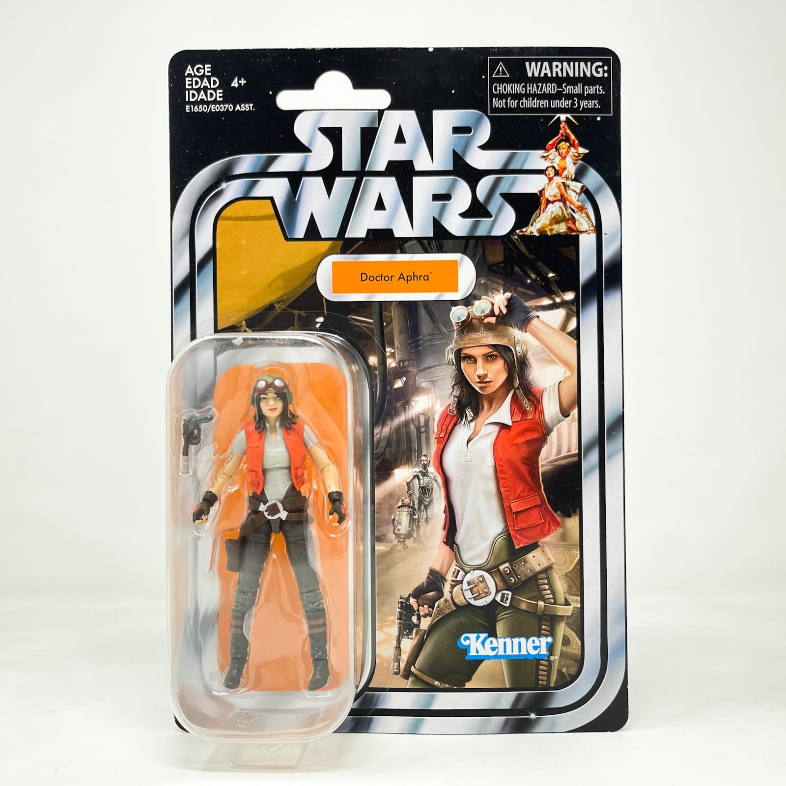 Vintage Hasbro Star Wars Vintage Collection Carded VC129 Doctor Aphra (2018) - The Vintage Collection Hasbro Star Wars