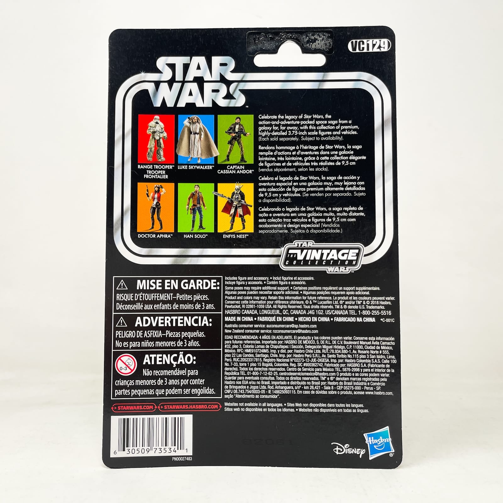 Vintage Hasbro Star Wars Vintage Collection Carded VC129 Doctor Aphra (2018) - The Vintage Collection Hasbro Star Wars