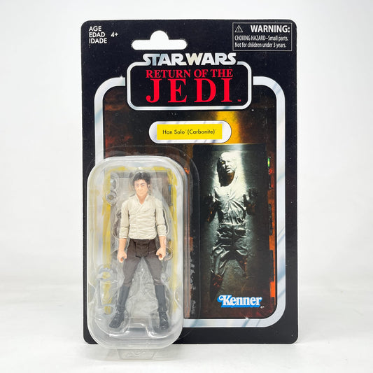 Vintage Hasbro Star Wars Vintage Collection Carded VC136 Han Solo (Carbonite) 2018 - Habsro Vintage Collection