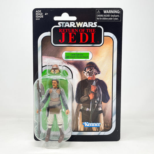 Vintage Hasbro Star Wars Vintage Collection Carded VC144 Lando Calrissian - Skiff Guard (2018) - The Vintage Collection Hasbro Star Wars