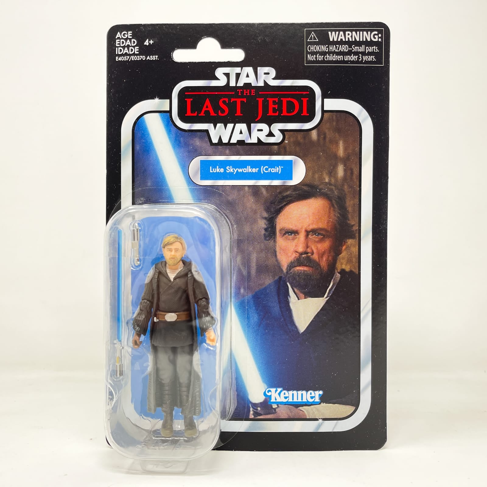 Vintage Hasbro Star Wars Vintage Collection Carded VC146 Luke Skywalker (Crait) - The Vintage Collection Hasbro Star Wars
