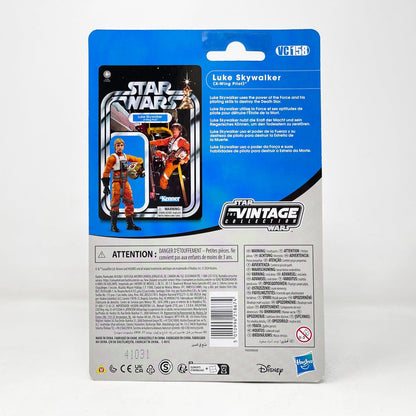 Vintage Hasbro Star Wars Vintage Collection Carded VC158 Luke Skywalker - X-wing Pilot (2024) - The Vintage Collection