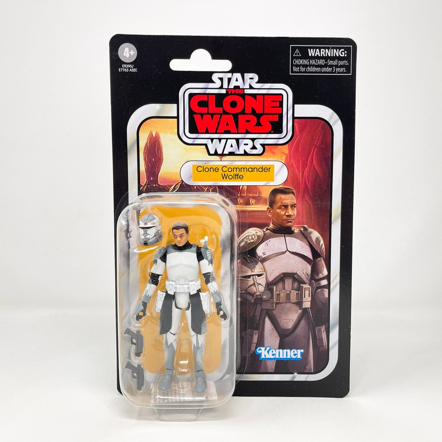 Vintage Hasbro Star Wars Vintage Collection Carded VC168 Clone Commander Wolffe (Clone Wars) - The Vintage Collection