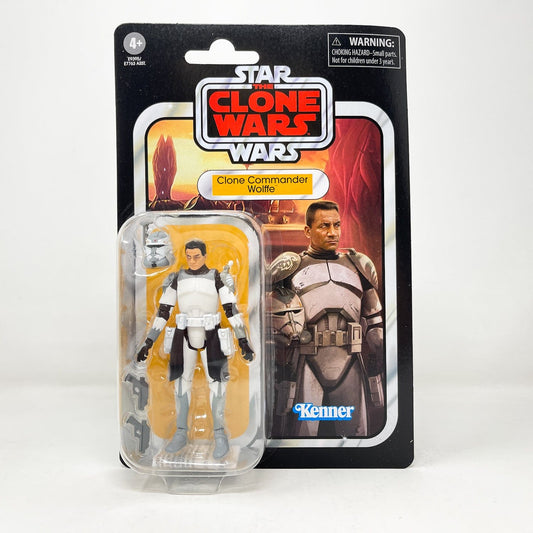 Vintage Hasbro Star Wars Vintage Collection Carded VC168 Clone Commander Wolffe (Clone Wars) - The Vintage Collection