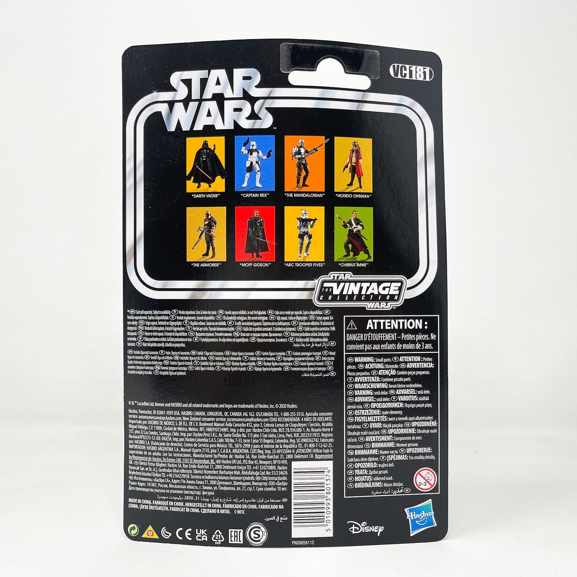 Vintage Hasbro Star Wars Vintage Collection Carded VC181 Mandalorian (Full Beskar) - The Vintage Collection Hasbro Star Wars