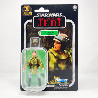 Vintage Hasbro Star Wars Vintage Collection Carded VC191 Princess Leia - Endor (ROTJ) - The Vintage Collection Hasbro Star Wars