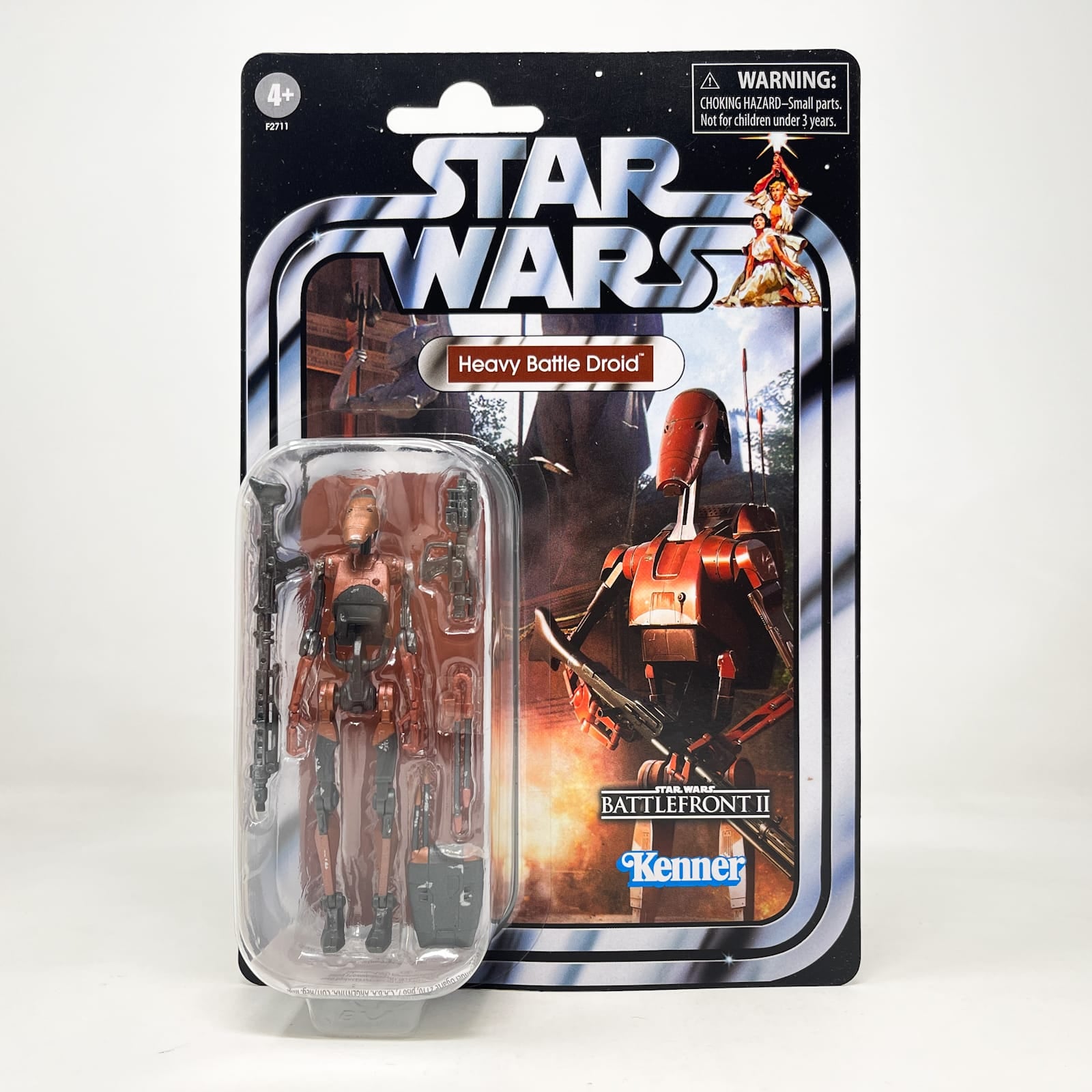 Vintage Hasbro Star Wars Vintage Collection Carded VC193 Heavy Battle Droid (2021) - The Vintage Collection Hasbro Star Wars