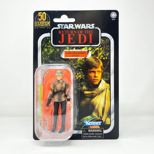 Vintage Hasbro Star Wars Vintage Collection Carded VC198 Luke Skywalker Endor - ROTJ (2021) - The Vintage Collection