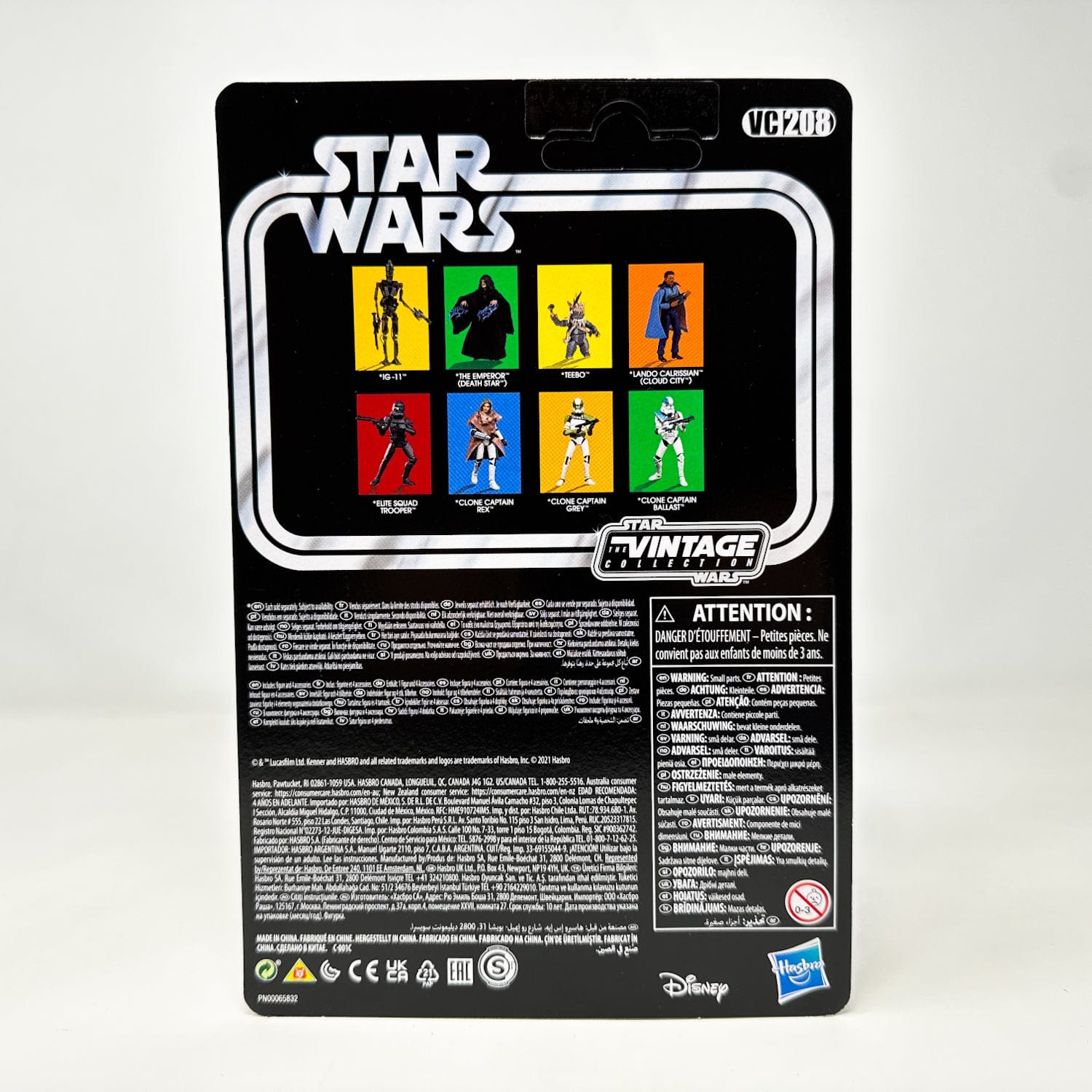 Vintage Hasbro Star Wars Vintage Collection Carded VC208 Clone Captain Rex (Bad Batch) Unpunched - The Vintage Collection Hasbro Star Wars