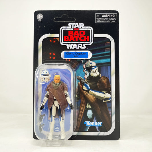 Vintage Hasbro Star Wars Vintage Collection Carded VC208 Clone Captain Rex (Bad Batch) Unpunched - The Vintage Collection Hasbro Star Wars