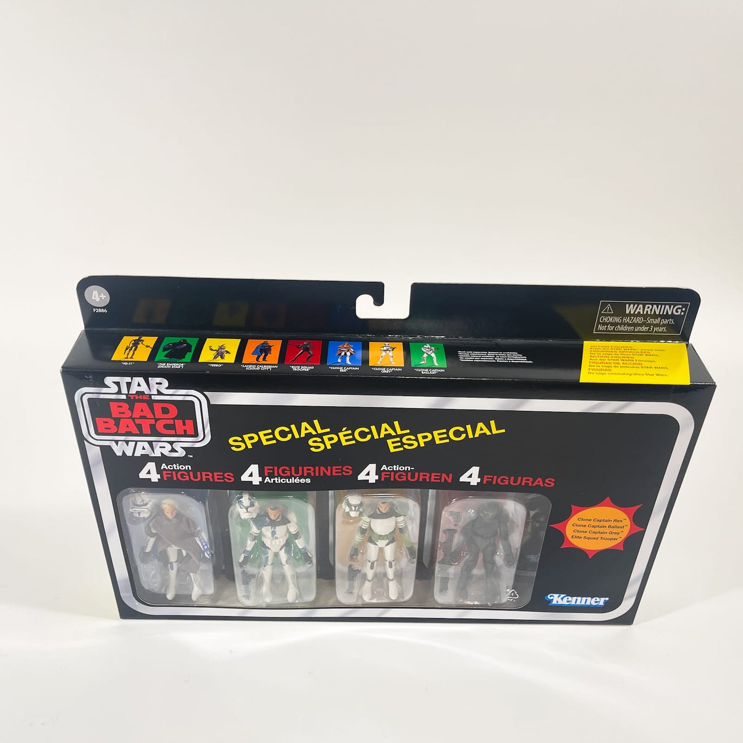 Vintage Hasbro Star Wars Vintage Collection Carded VC208 - VC211 Bad Batch Special 4-pack - The Vintage Collection