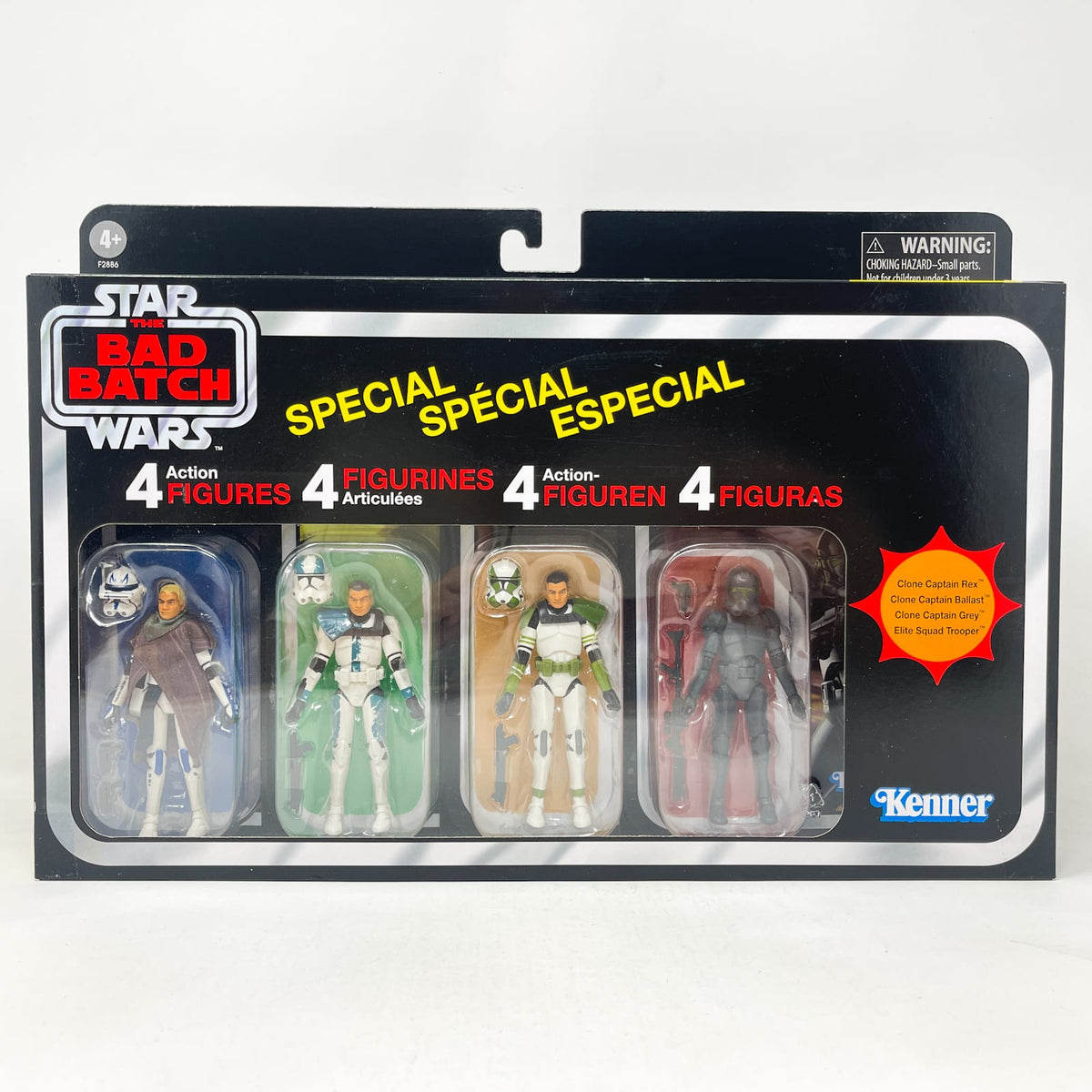 Vintage Hasbro Star Wars Vintage Collection Carded VC208 - VC211 Bad Batch Special 4-pack - The Vintage Collection