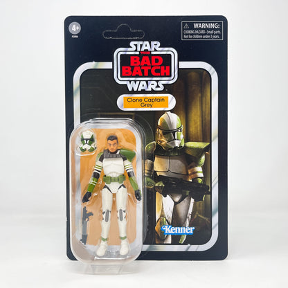 Vintage Hasbro Star Wars Vintage Collection Carded VC209 Clone Captain Grey (Bad Batch Special 4-Pack) - The Vintage Collection Hasbro Star Wars