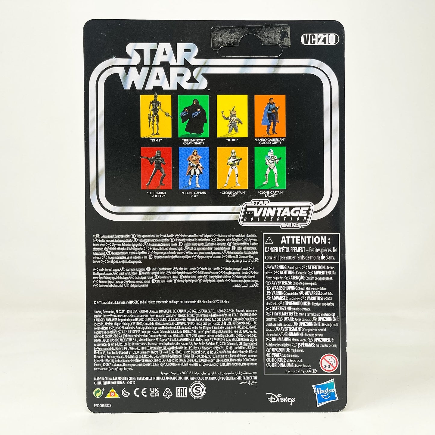 Vintage Hasbro Star Wars Vintage Collection Carded VC210 Clone Captain Ballast (Bad Batch Special 4-Pack) - The Vintage Collection Hasbro Star Wars