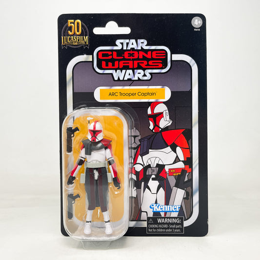 Vintage Hasbro Star Wars Vintage Collection Carded VC213 ARC Trooper Captain (Tartakovsky) - The Vintage Collection