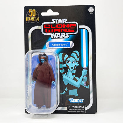 Vintage Hasbro Star Wars Vintage Collection Carded VC217 Aayla Secura (Tartakovsky) - The Vintage Collection Hasbro Star Wars