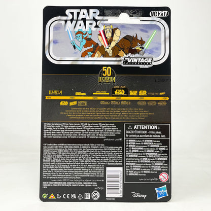 Vintage Hasbro Star Wars Vintage Collection Carded VC217 Aayla Secura (Tartakovsky) - The Vintage Collection Hasbro Star Wars