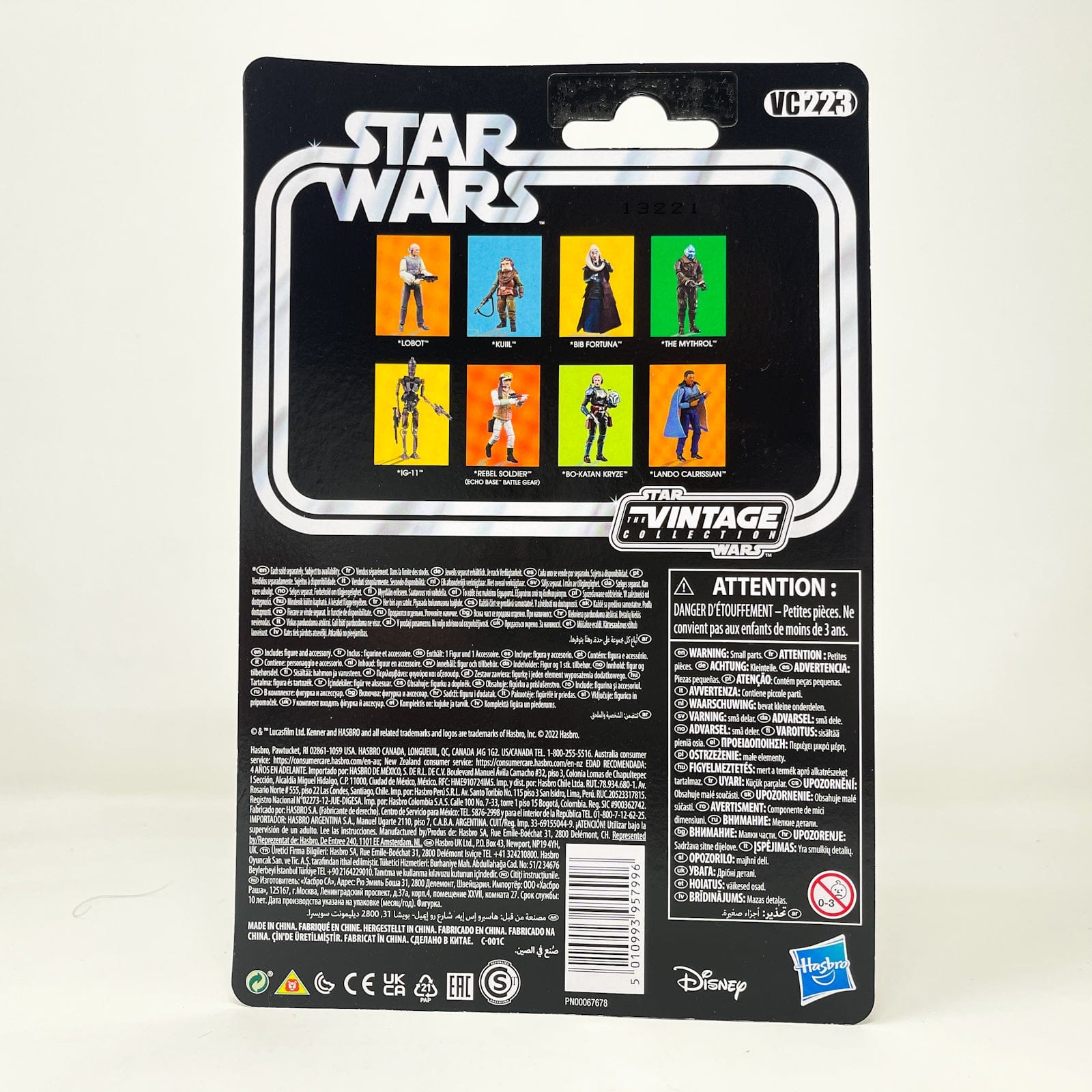 Vintage Hasbro Star Wars Vintage Collection Carded VC223 Lobot - The Vintage Collection Hasbro Star Wars