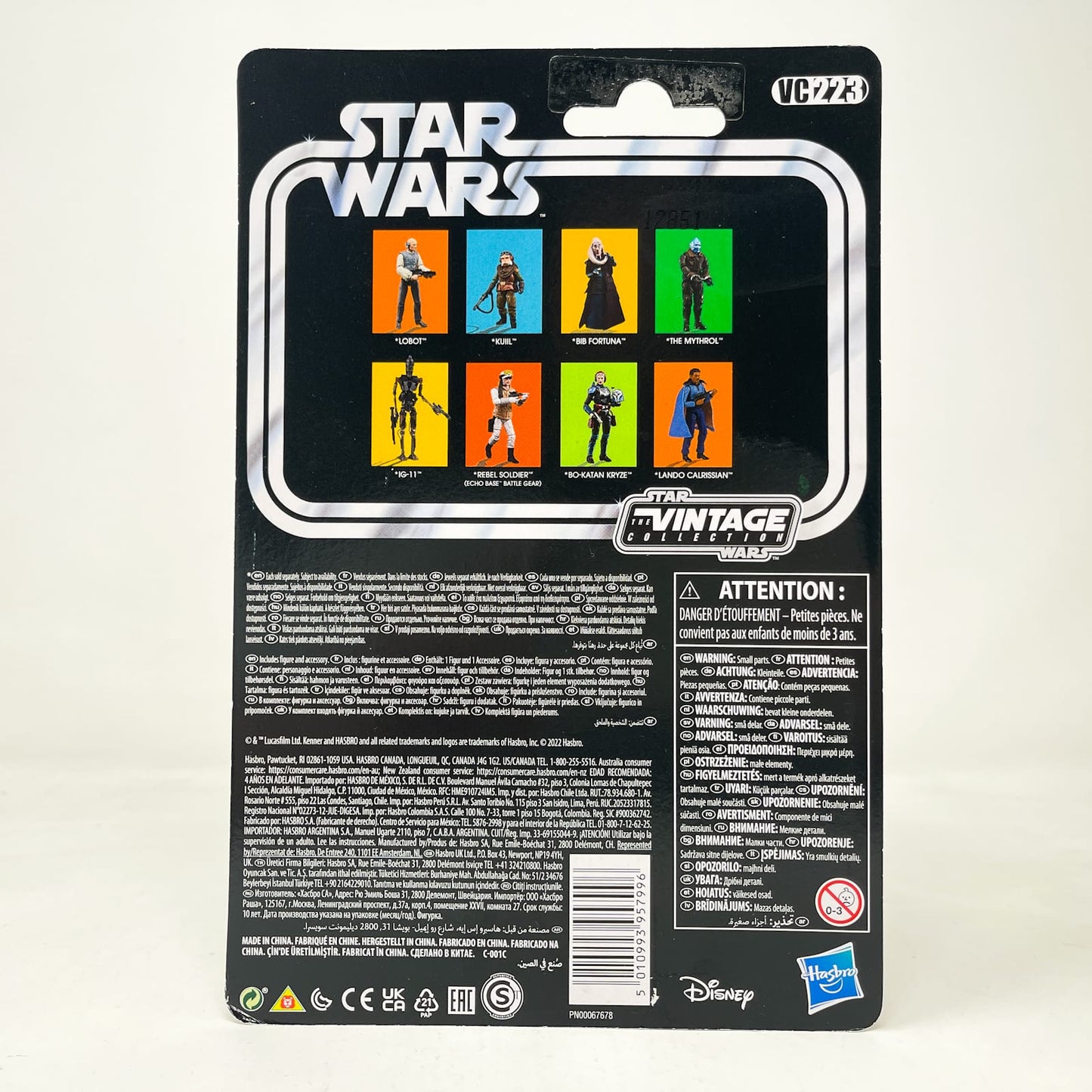 Vintage Hasbro Star Wars Vintage Collection Carded VC223 Lobot - The Vintage Collection Hasbro Star Wars