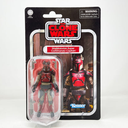 Vintage Hasbro Star Wars Vintage Collection Carded VC246 Mandalorian Super Commando Captain - Hasbro Vintage Collection