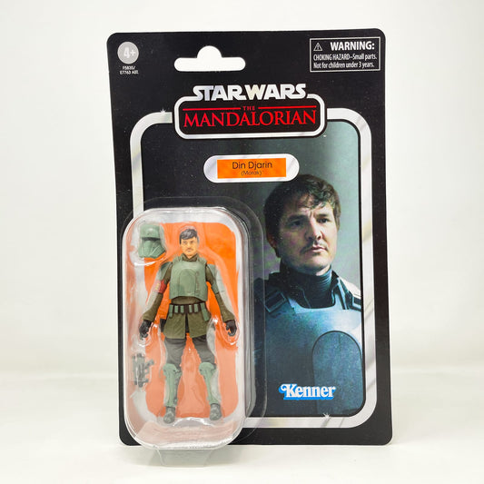Vintage Hasbro Star Wars Vintage Collection Carded VC251 Din Djarin (Morak) - The Vintage Collection Hasbro Star Wars