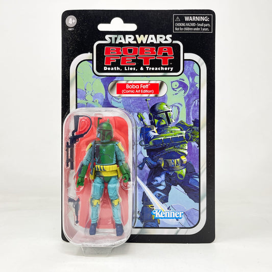 Vintage Hasbro Star Wars Vintage Collection Carded VC278 Boba Fett (Comic Art) - Hasbro Vintage Collection (2022)