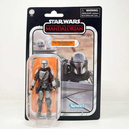 Vintage Hasbro Star Wars Vintage Collection Carded VC292 The Mandalorian (N-1 Starfighter) (2023) - The Vintage Collection Hasbro Star Wars