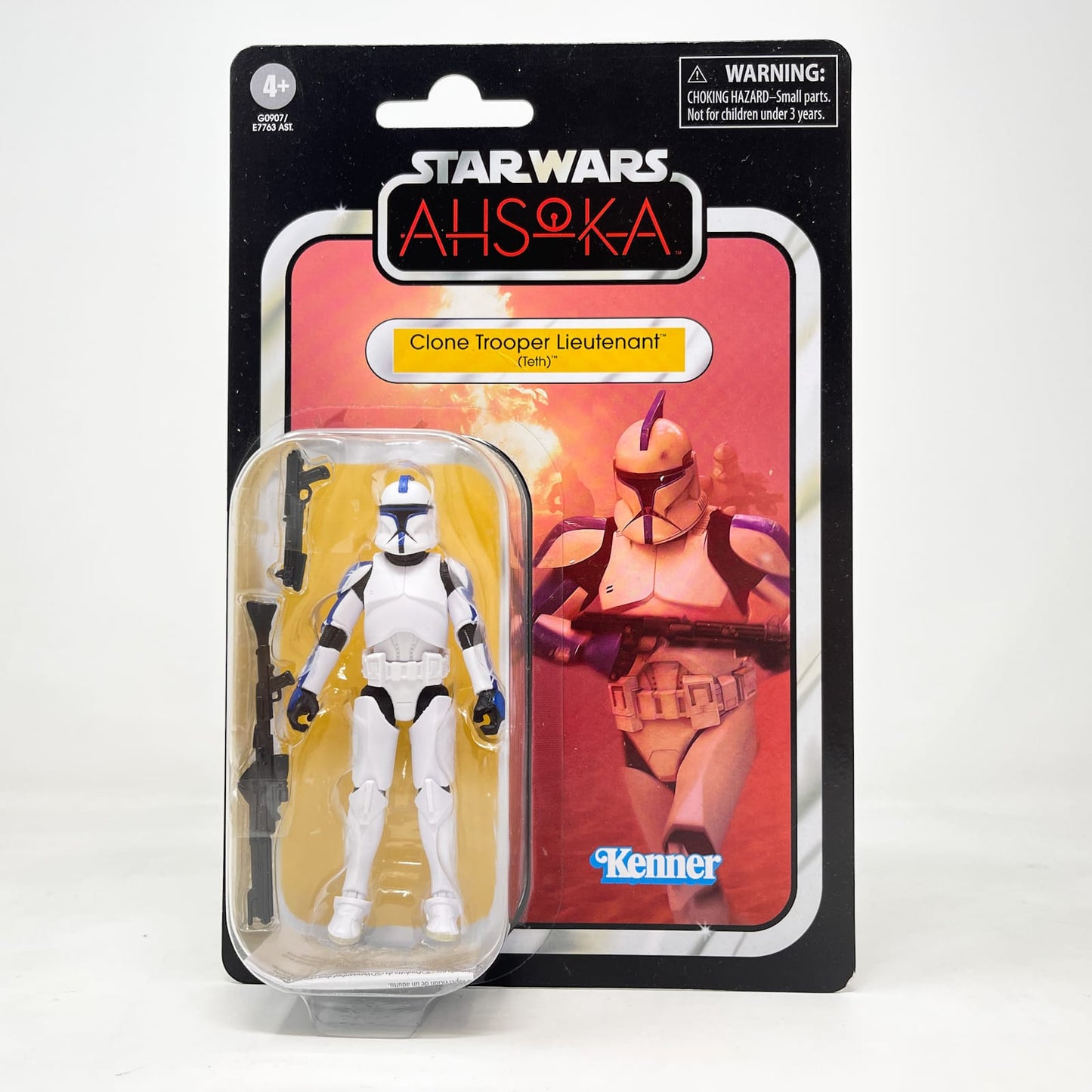 Vintage Hasbro Star Wars Vintage Collection Carded VC348 Clone Trooper Lieutenant (Teth) - The Vintage Collection Hasbro Star Wars