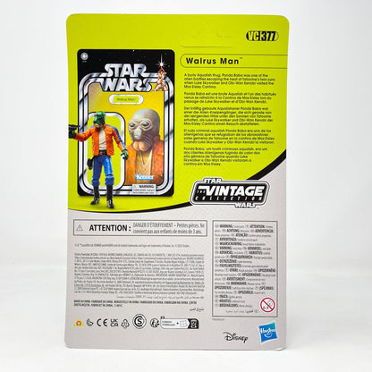 Vintage Hasbro Star Wars Vintage Collection Carded VC377 Walrus Man (Creature Cantina) - The Vintage Collection (2025)