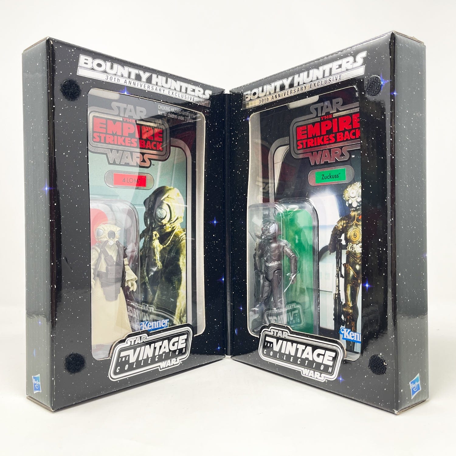 Vintage Hasbro Star Wars Vintage Collection Carded VCP01 & 02 Zuckuss & 4LOM (Celebration 2010) - The Vintage Collection Hasbro Star Wars