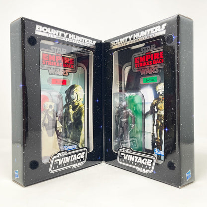 Vintage Hasbro Star Wars Vintage Collection Carded VCP01 & 02 Zuckuss & 4LOM (Celebration 2010) - The Vintage Collection Hasbro Star Wars