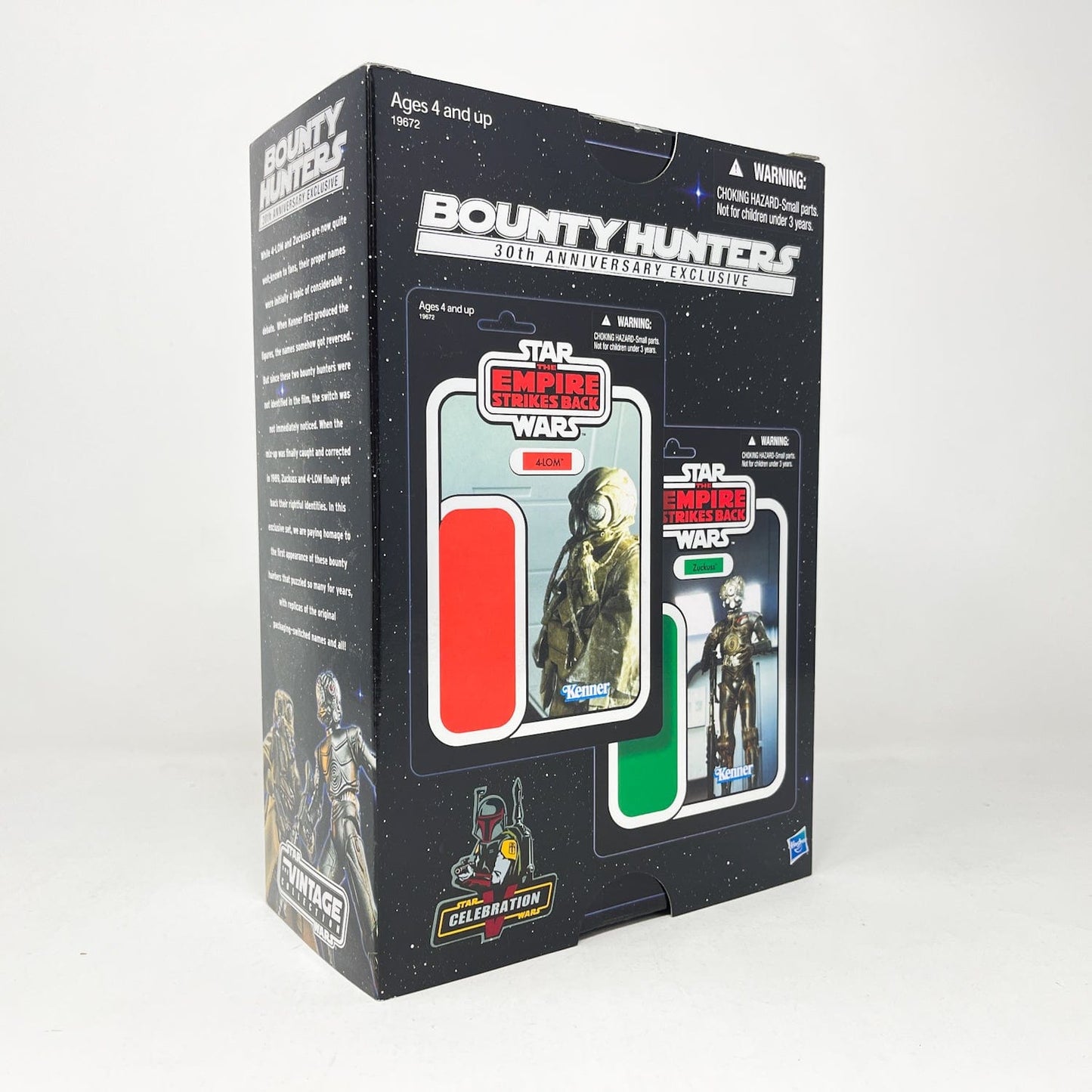 Vintage Hasbro Star Wars Vintage Collection Carded VCP01 & 02 Zuckuss & 4LOM (Celebration 2010) - The Vintage Collection Hasbro Star Wars