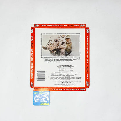 Vintage Hershey's Star Wars Non-Toy ESB Collector Card - Luke Hoth - Hershey's Kit Kat
