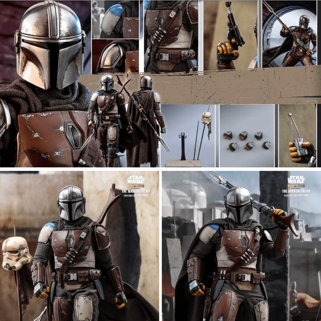 Vintage Hot Toys Star Wars Statues & Busts The Mandalorian Collectible Figure - Hot Toys