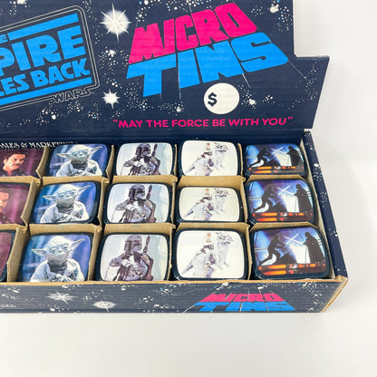 Vintage International Sales & Marketing Inc. Star Wars Non-Toy Display Box w/ 18 Empire Strikes Back Micro Tins