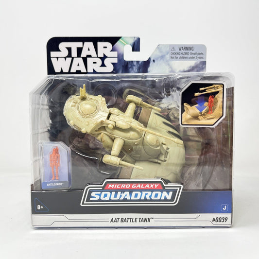 Vintage Jazwares Star Wars Modern Ships AAT Battle Tank #0039 - Micro Galaxy Squadron (2022)