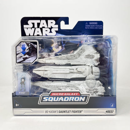 Vintage Jazwares Star Wars Modern Ships Bo Katan's Gauntlet Fighter #0037 - Micro Galaxy Squadron (2024)