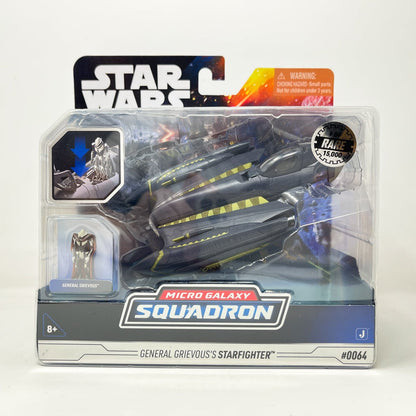 Vintage Jazwares Star Wars Modern Ships General Grievous's Starfighter  #0064 CHASE - Micro Galaxy Squadron (2023)